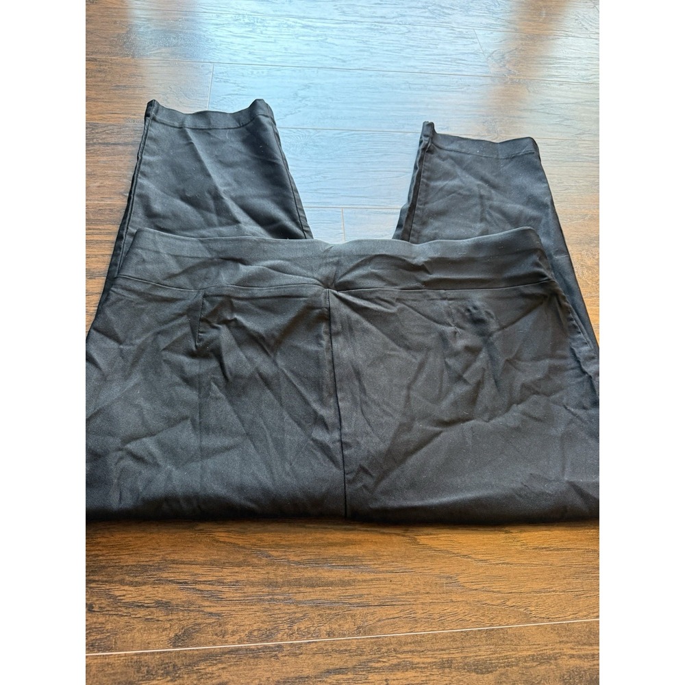 Rafaella 18Comfort Capri Career Pants Women's Size 18 Black Pull On Stretch NWT - Picture 7 of 7